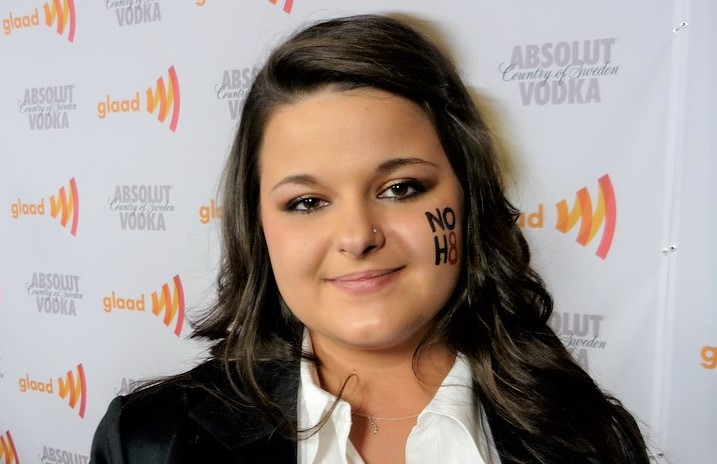 Constance McMillen at the 2010 GLAAD awards